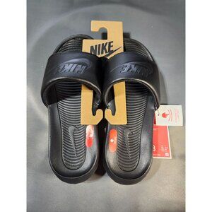 Men's Nike Victori One Comfort Slides - black/black - 8
